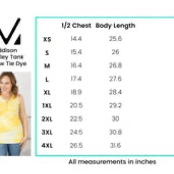 Michelle Mae Addison Henley Tank XL - Picture 6 of 6